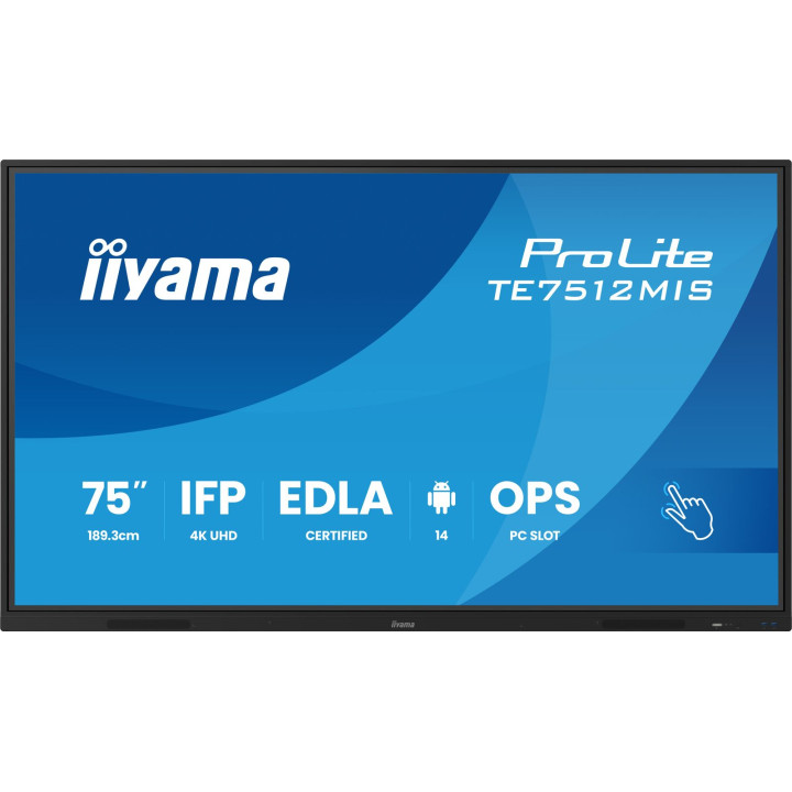 IIYAMA 75  iiWare13E  Android 14 8128GB Touch